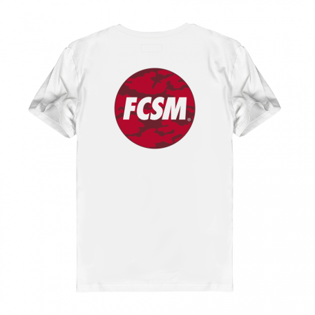 Футболка FCSM circle белая-Белый-S