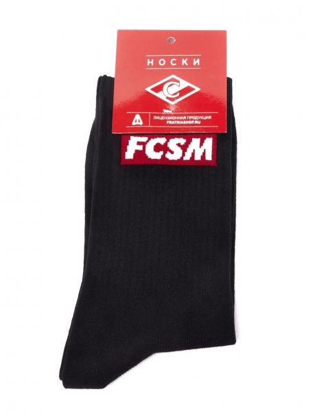 Носки FCSM черные-Черный-36-41