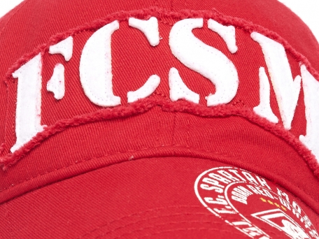 Бейсболка FCSM красная