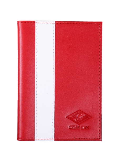 Обложка на паспорт Спартак красно-белая