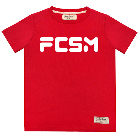 Футболка детская FCSM красная-Красный-92 см