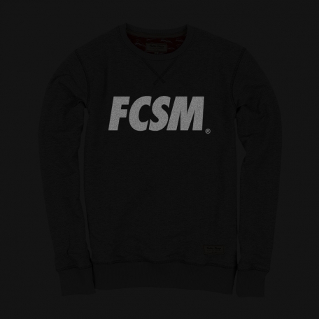 Свитшот FCSM рефлектив-Серый-S