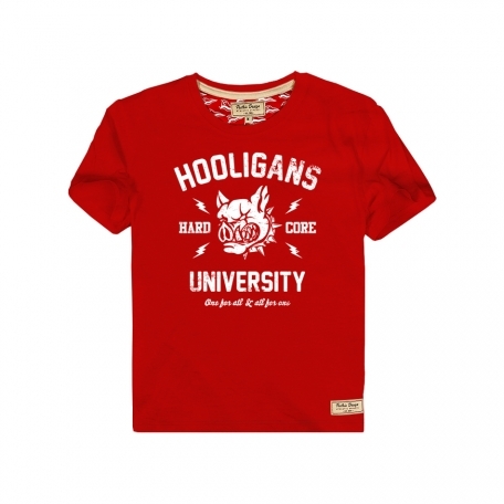 Футболка подростковая Hooligans University-Красный-134