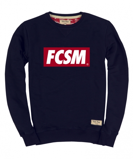 Свитшот FCSM синий-Синий-S