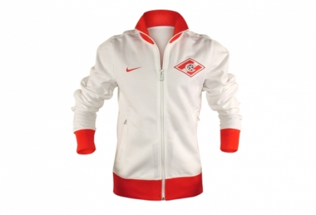 Олимпийка Nike сезона 12/13-Белый-2XL