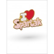 Значок I love Spartak