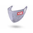 Маска защитная серая FCSM принт летняя-Серый-S