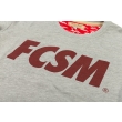 Футболка FCSM бордовая reflective-Серый-XS