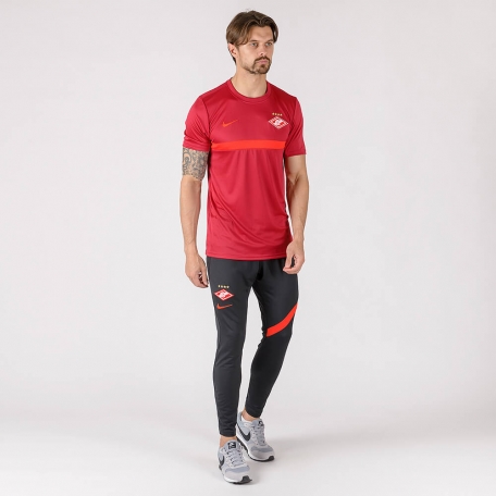 Футболка тренировочная Nike 20/21-Красно-черный-S