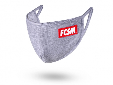Маска защитная FCSM Patch серая-Серый-S