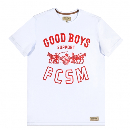 Футболка Good Boys-Белый-XS