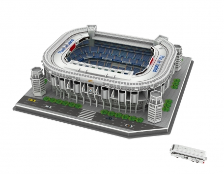 3D пазл стадиона Santiago Bernabeu Real Madrid
