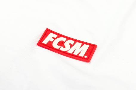 Футболка FCSM патч белая-Белый-XS