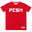 Футболка подростковая FCSM красная-Красный-134