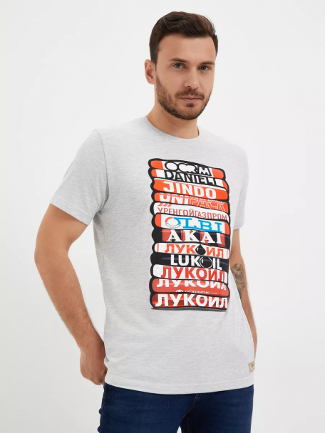 Футболка Спартак Jersies-Серый-XS