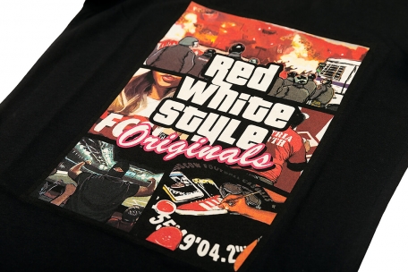 Футболка GTA женская-Черный-XS