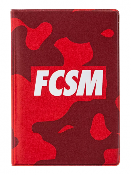 Обложка для автодокументов Спартак Москва FCSM Красная