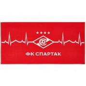 ПОЛОТЕНЦЕ БАННОЕ РИТМ СЕРДЦА 50Х100