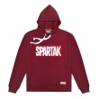 Толстовка Spartak бордовая-Красный-XS