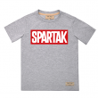 Футболка детская SPARTAK серая-Серый-92 см