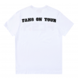 Футболка fans on tour белая-Белый-XS