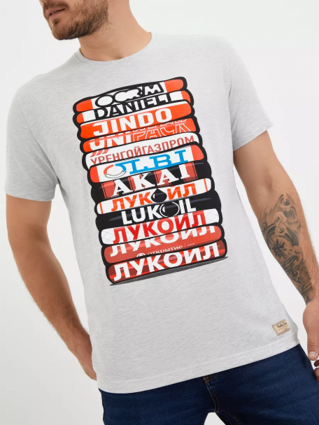 Футболка Спартак Jersies-Серый-XS