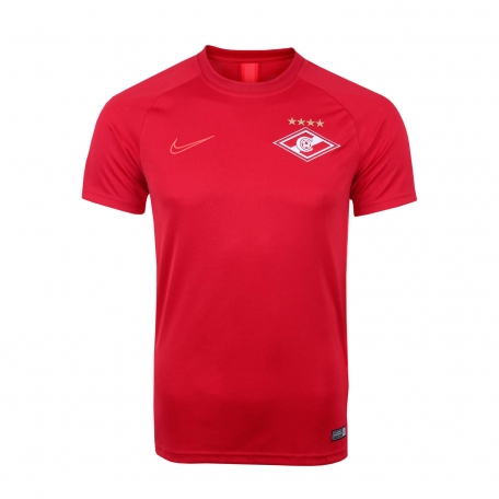 Футболка тренировочная Nike сезон 2019/20 красная-Красный-S
