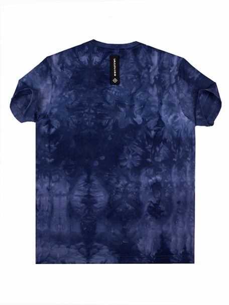 Футболка Север Tie-Die Black 03-Синий-XS