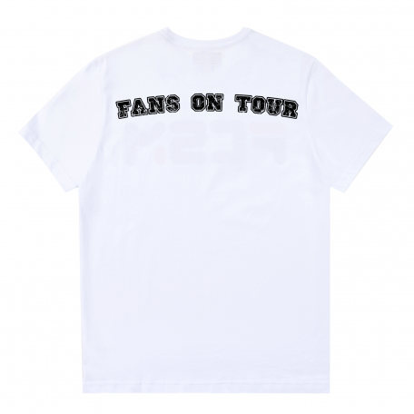 Футболка fans on tour белая-Белый-XS
