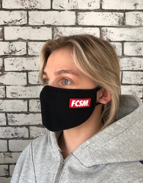 Маска защитная FCSM Patch-Черный-S