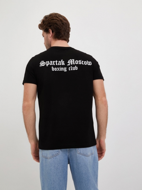 Футболка Spartak Moscow Boxing Team-Черный-XS