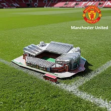 ЗD ПАЗЛ СТАДИОНА OLD TRAFFORD МАНЧЕСТЕР ЮНАЙТЕД