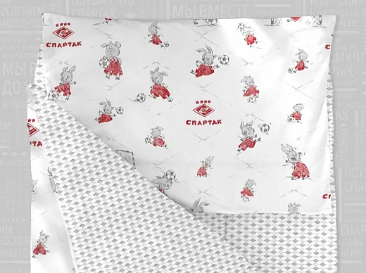 КОМПЛЕКТ В ДЕТСКУЮ КРОВАТКУ СПАРТАК KIDS