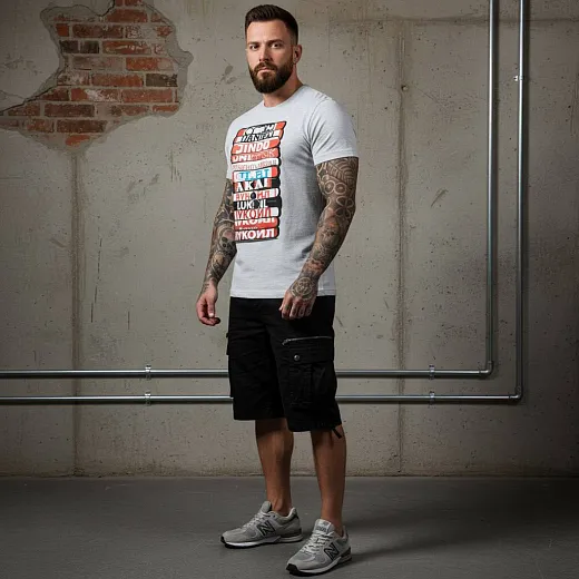 ФУТБОЛКА СПАРТАК JERSIES СЕРАЯ