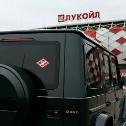 Наклейки на авто Спартак