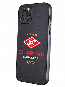 Силиконовый чехол для Apple iPhone 12 Pro Спартак - навсегда