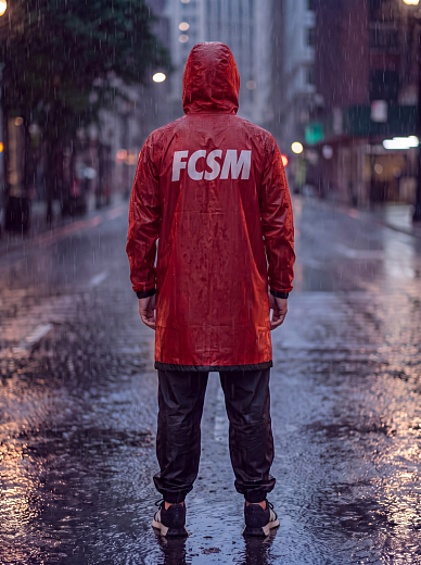 Плащ «РОМБ FCSM» двусторонний