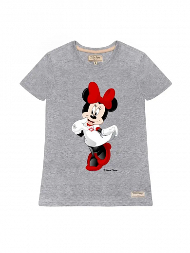 Футболка Спартак Mini Mouse серая