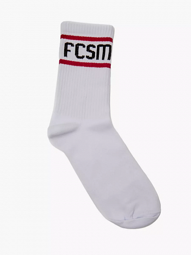 НОСКИ FCSM КРАСНО-БЕЛЫЕ