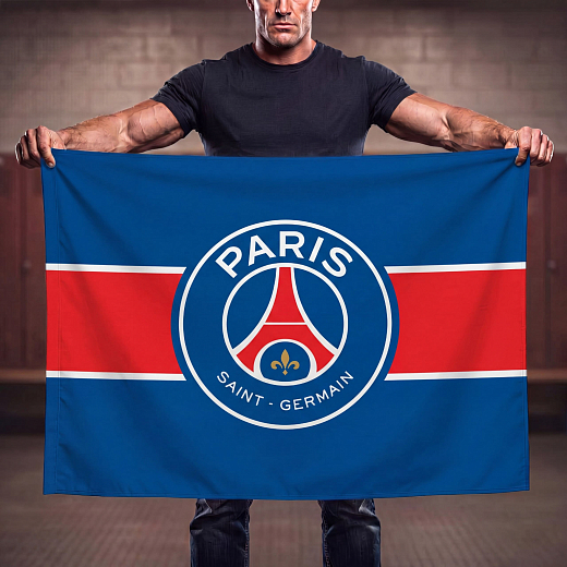 Флаг Футбольный клуб ПСЖ Paris Saint-Germain