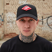 Бейсболка Спартак Москва РОМБ BLACK
