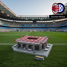 3D ПАЗЛ СТАДИОНА SAN SIRO FC MILAN + INTER