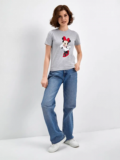 Футболка Спартак Mini Mouse серая