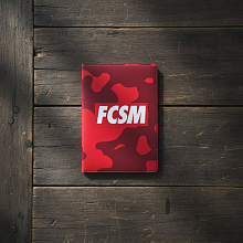 Обложка для паспорта Спартак Москва FCSM Красная