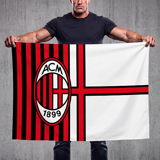 Флаг Футбольный клуб AC Milan Милан