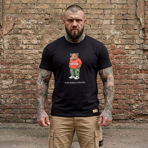 Футболка FCSM JERSEY BOAR by FRATRIA Чёрная
