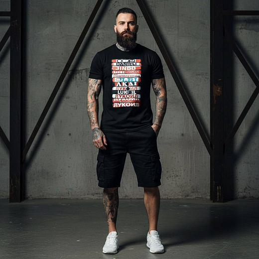 ФУТБОЛКА СПАРТАК JERSIES ЧЕРНАЯ