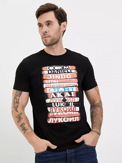ФУТБОЛКА СПАРТАК JERSIES ЧЕРНАЯ