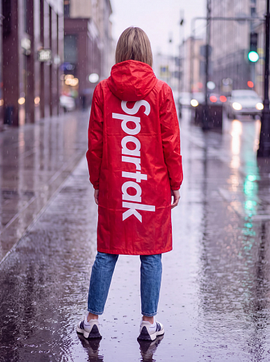 Дождевик «Spartak» красный