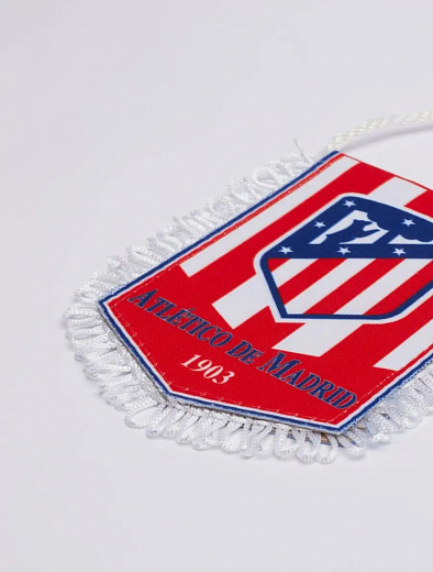 Вымпел Atletico Madrid на присоске 8х12 см